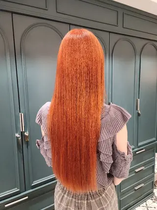 ロング カラー 【メンズカット/パー マ👦】momo🌷のヘアスタイル