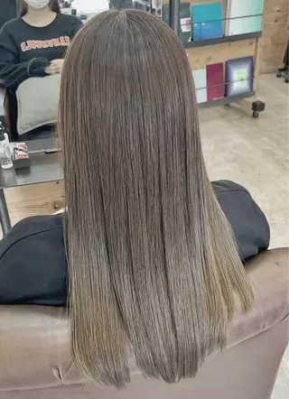 ロング 艶髪矯正/髪質改善 カイトのヘアスタイル