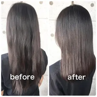 ミディアム 足立 磨咲のヘアスタイル