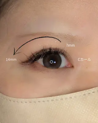 マツエク・マツパ EYELASH lino　合志市のマツエク・マツパデザイン