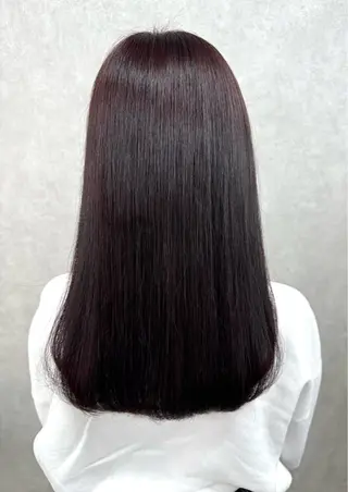 ロング カラー 韓国ヨシンモリ 🇰🇷✨️小熊夏実のヘアスタイル