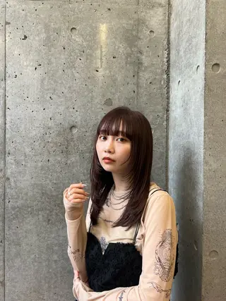 カラー 🎀ベージュカラー/ kae🎀のヘアスタイル