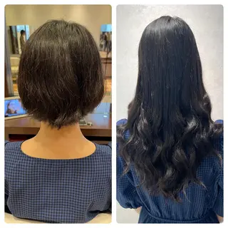 ロング EARTH長岡 🌼渡辺まい🌼のヘアスタイル