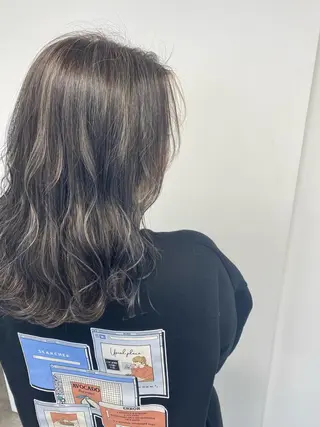 ミディアム カラー ヘアアレンジ ボブ /ニュアンス/ satomi🧸💖のヘアスタイル