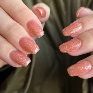 ネイル Ray. ちゅるん系ニュアンスのネイルデザイン