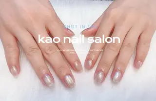 ネイル kao nail マグネット/長さだしのネイルデザイン