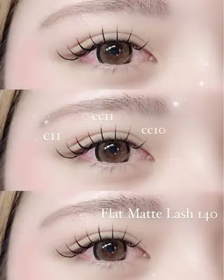 マツエク・マツパ NARUMI/ マツエク/パリ/束感のマツエク・マツパデザイン