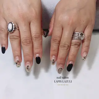ネイル nail salon ラピスラズリのネイルデザイン