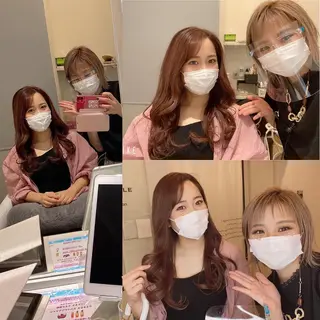 ショート カラー パーマ ヘアアレンジ メンズ キッズ ネイル マツエク・マツパ ✂︎ショート、ボブ、 レイヤー🩵YUMIのヘアスタイル