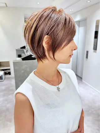 ショート GOTODY SHAiRE SALON 天神Bellus店所属・✂︎taiga✂︎ 似合わせショートのヘアスタイル