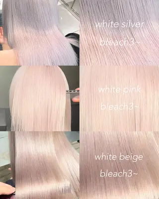 カラー ALBUM所属・Hinata🛸 ハイトーン美容師のヘアスタイル