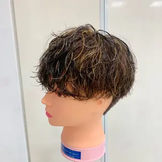 ショート カラー メンズ 店舗指名No.1 吉岡　弘のヘアスタイル