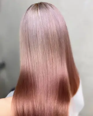 ロング レイヤー/柔色 カラー/SAkiのヘアスタイル