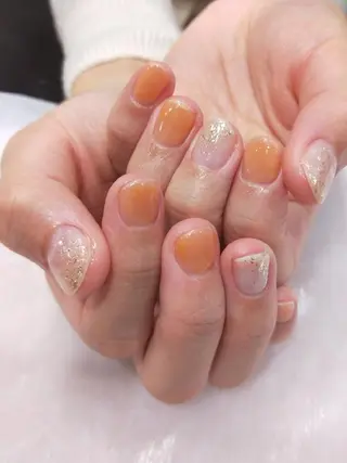 ネイル R'well所属・はばすみれ🎀ﾈｲﾙ 光ﾌｪｲｼｬﾙ ﾍｱのネイルデザイン