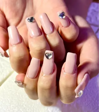 セミロング ネイル まり りぃ〜んのネイルデザイン