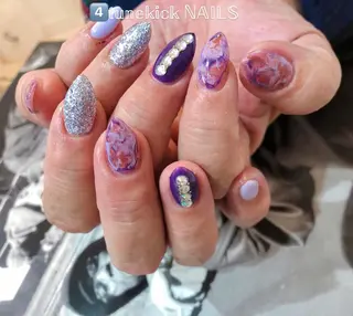 ネイル 4tunekick NAILS(フォーチュンキックネイルズ)所属・光森 淳子のネイルデザイン