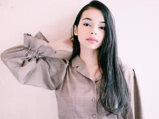 ロング カラー Fuuu《フゥ》所属・シノザキ シンゴのヘアスタイル