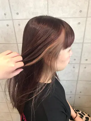 ロング カラー knock【ノック】所属・烏丸韓国ヘア🇰🇷 ayaka🎀のヘアスタイル