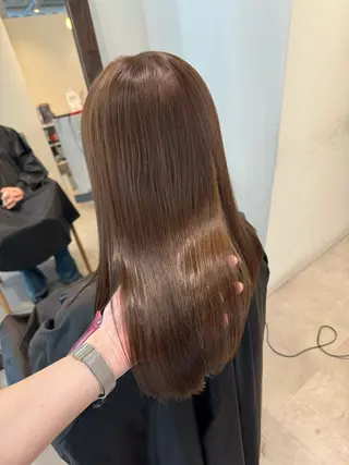 ロング カラー roka所属・ayaka♡ 柔らかカラーのヘアスタイル