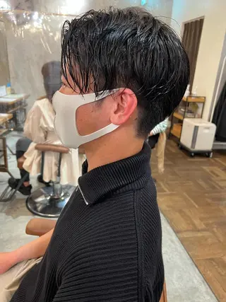 ショート メンズ ボブ指名No.1/ ボブパーマ/ユキのヘアスタイル