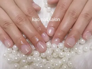 ネイル kao nail マグネット/長さだしのネイルデザイン