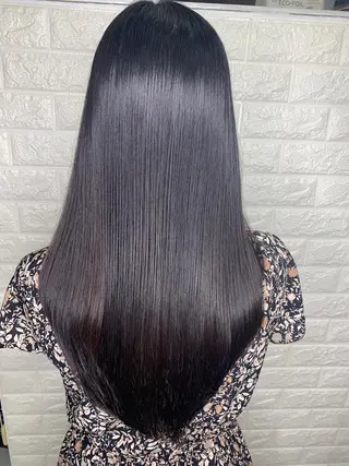 セミロング カラー LAS 代表 ナガカワ コウヘイのヘアスタイル