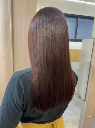 ロング カラー 西 めぐみのヘアスタイル