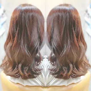 ミディアム カラー 🦋韓国系指名No1 店長/圓山 祐也🦋のヘアスタイル