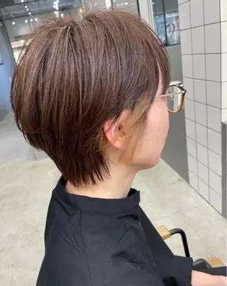 ショート カラー メンズ専門サロン wokeのヘアスタイル