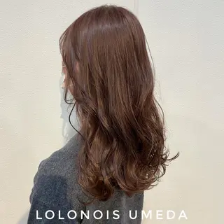 ロング カラー Lolonois梅田 /Okazaki:)のヘアスタイル
