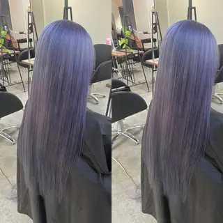 ロング hao髪質改善 /艶髪カラーのヘアスタイル