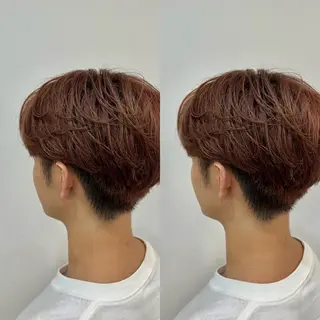 ショート カラー メンズ おおつか せいやのヘアスタイル