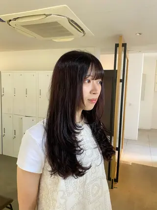 ロング カラー _YUCCA_ rikanaのヘアスタイル