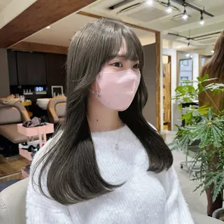 ロング 韓国ヘア/韓国風 パーマ/kazueのヘアスタイル