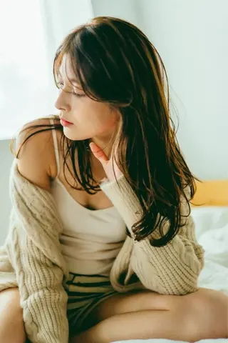 ミディアム Tanase mamikoのヘアスタイル