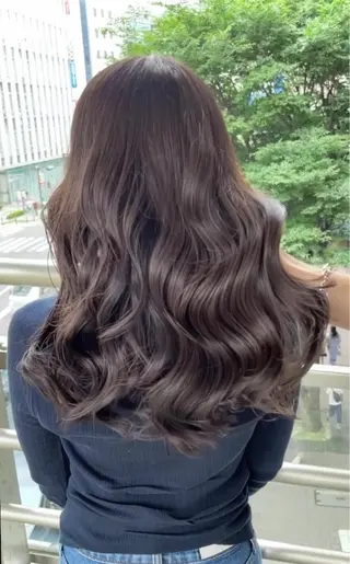 ロング カラー 透明感カラー／ 艶髪／たなべだい🦖のヘアスタイル