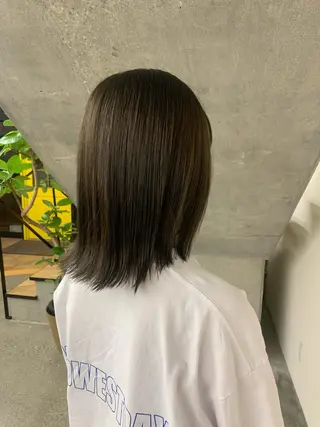 ミディアム 韓国トレンド💓 阿部あんじゅのヘアスタイル