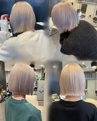 ショート 博多/ブリーチ/レイ ヤーカット/莉子のヘアスタイル