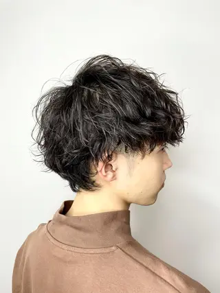 ミディアム 渋谷 メンズヘア⭐️ タニグチヨシユキのヘアスタイル