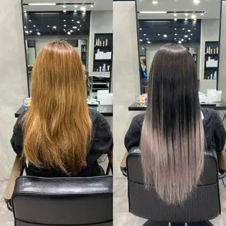 ロング カラー ヘアアレンジ ar+ ❤︎ maiのヘアスタイル