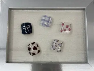 ネイル YURIN 𓈒ㅤׂ 𝜗𝜚のネイルデザイン