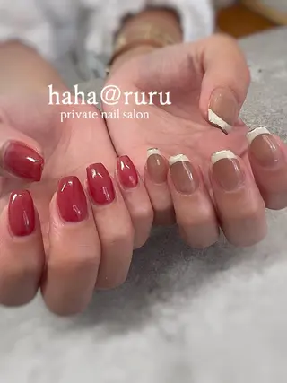 ネイル haha@ ruruのネイルデザイン