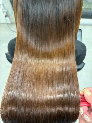 ロング すぐ巻ける縮毛矯正 🍀勝倉　麗のヘアスタイル