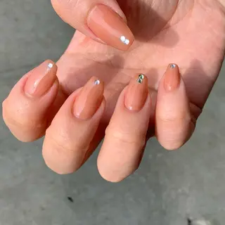 ネイル YUKIMO🍎名駅 /ニュアンスのネイルデザイン