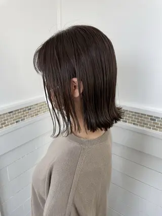 ミディアム カラー スタイリスト　田中 美雄のヘアスタイル