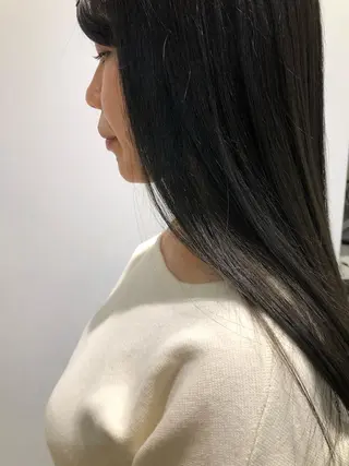 ロング カラー 斉藤 瑞恵のヘアスタイル