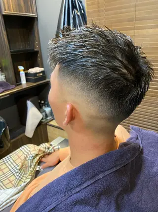 ショート BARBERSHOP NOR 店長YUTOのヘアスタイル