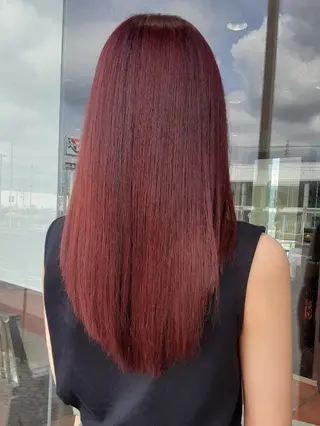 ロング カラー 鈴木 理香のヘアスタイル