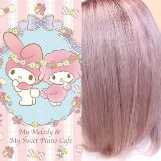 カラー ポ コのヘアスタイル