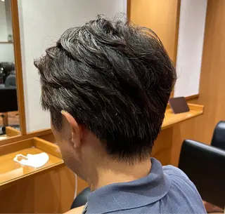 ショート メンズ Quehair所属・白倉 翼のヘアスタイル